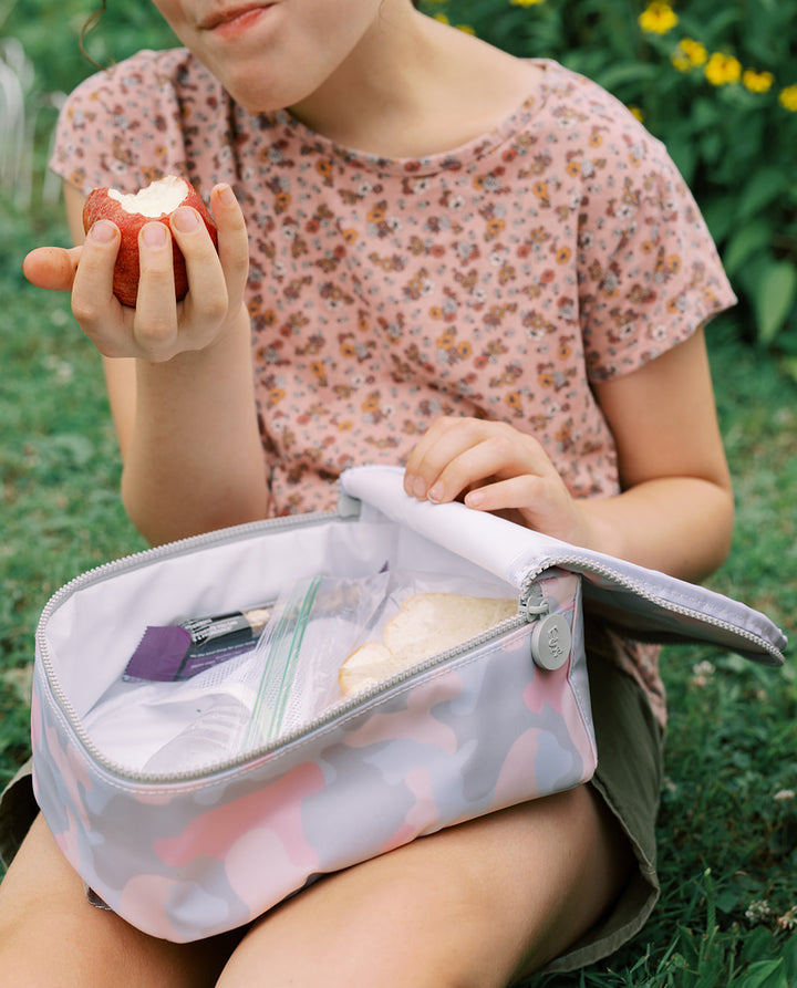 Insulated Lunch Bag - Bring It - Camo Pink