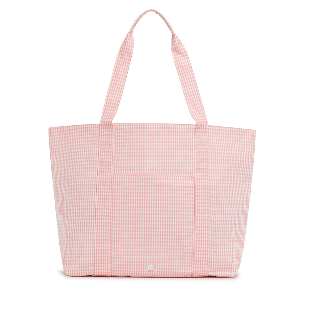 X-Large Tote - Jumbo Tote - Gingham Taffy