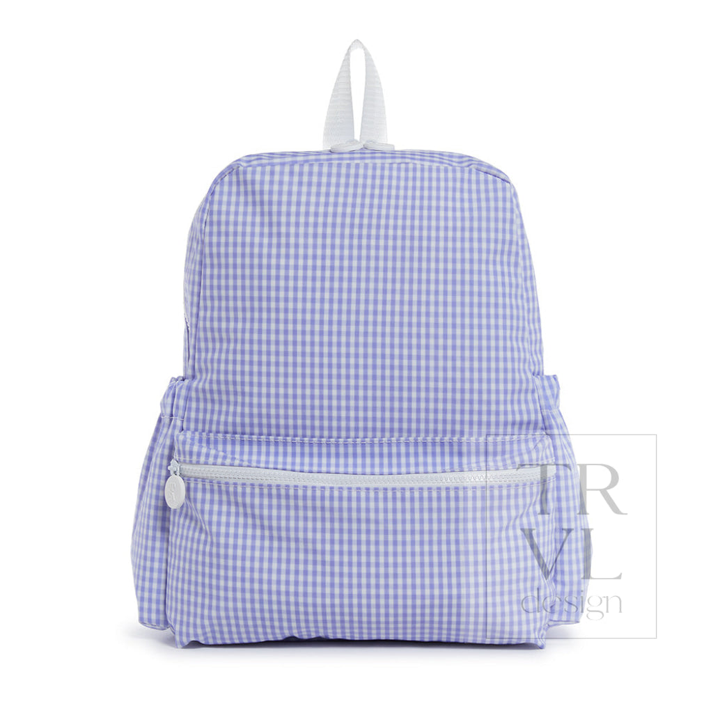 TRVL Backpacker Gingham Lilac
