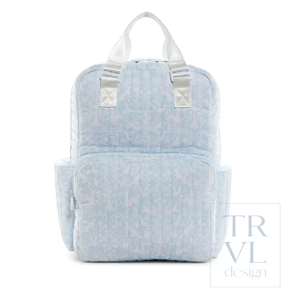QUILTED ALL YOU NEED BAG - WOODLAND BLUE – shopTRVLdesign