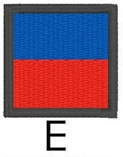 E signal flag