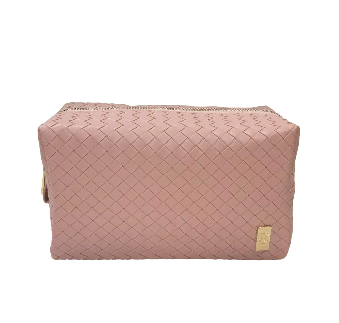 LUXE DUO DOME BAG SET - WOVEN PINK SAND *TRVL Deal