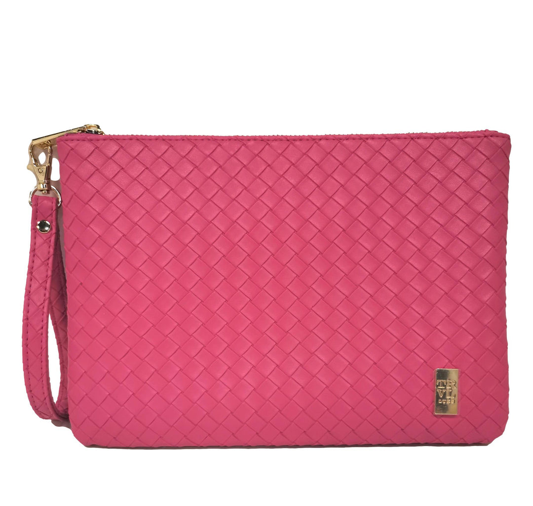 Luxe Go-Go Wristlet - Woven Dahlia *Trvl Deal Dahlia
