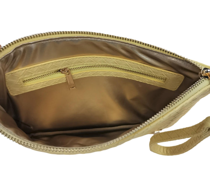 Luxe Go-Go Wristlet - Woven Butter *Trvl Deal