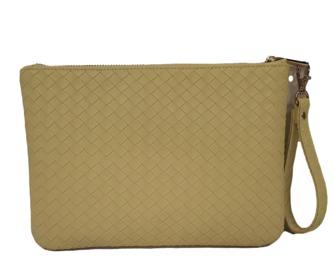 Luxe Go-Go Wristlet - Woven Butter *Trvl Deal