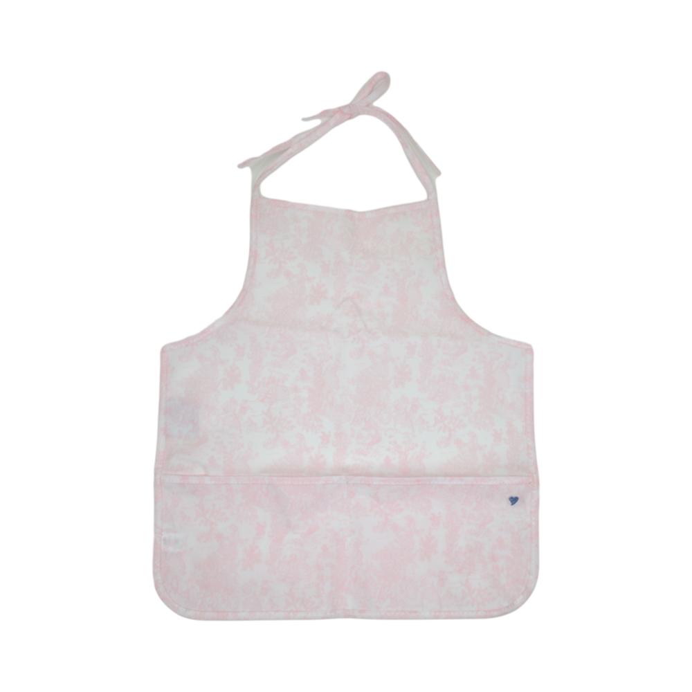 Apron - Bunny Toile Pink