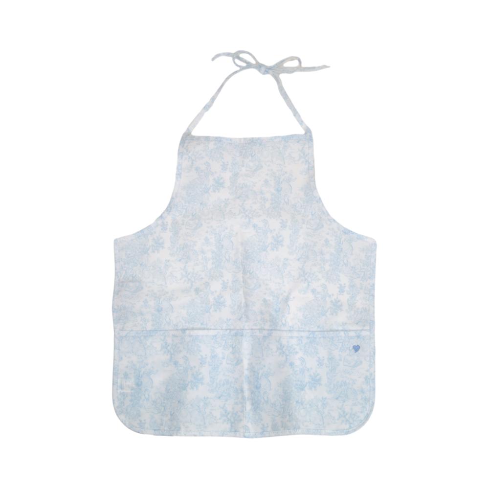 Apron - Bunny Toile Blue