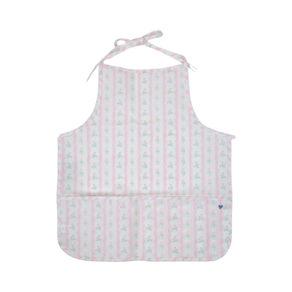 Apron - Ribbon Floral Pink
