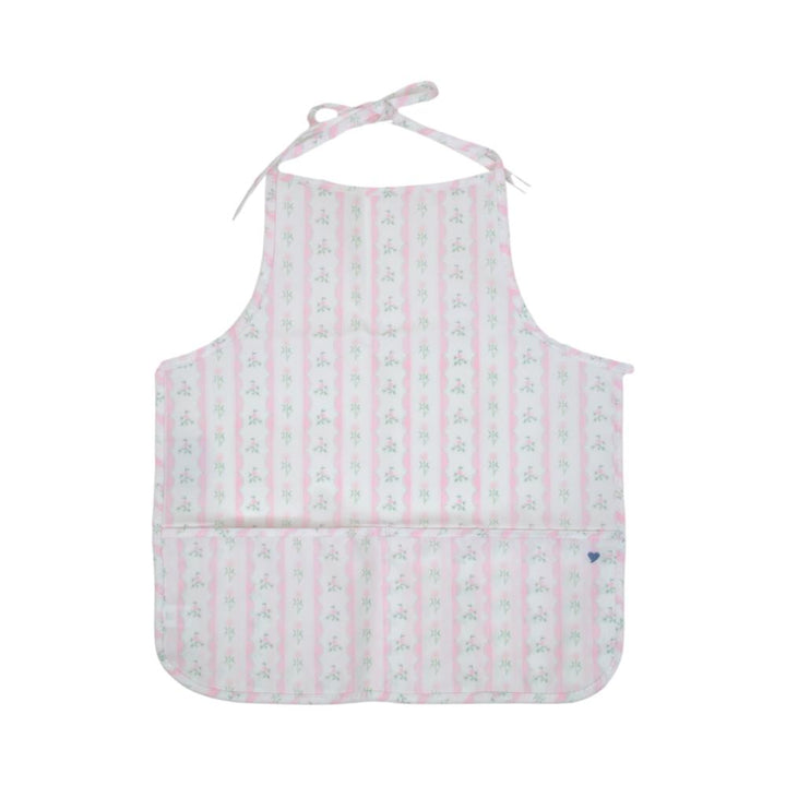 Apron - Ribbon Floral Pink