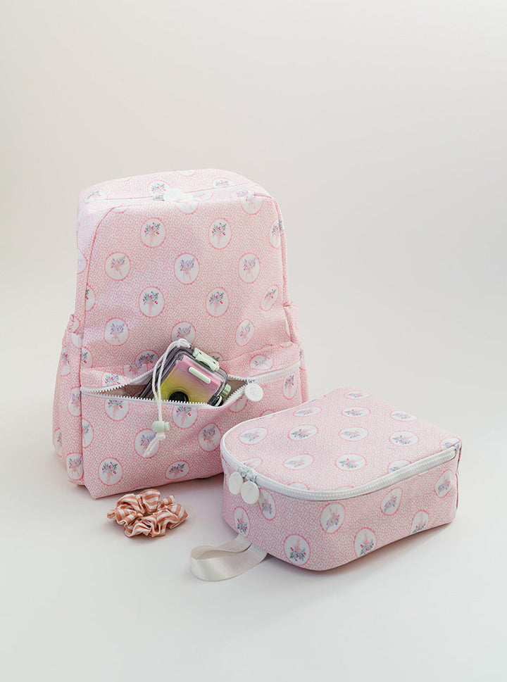 Bring It - Floral Medallion Pink Insulated Lunch Bag