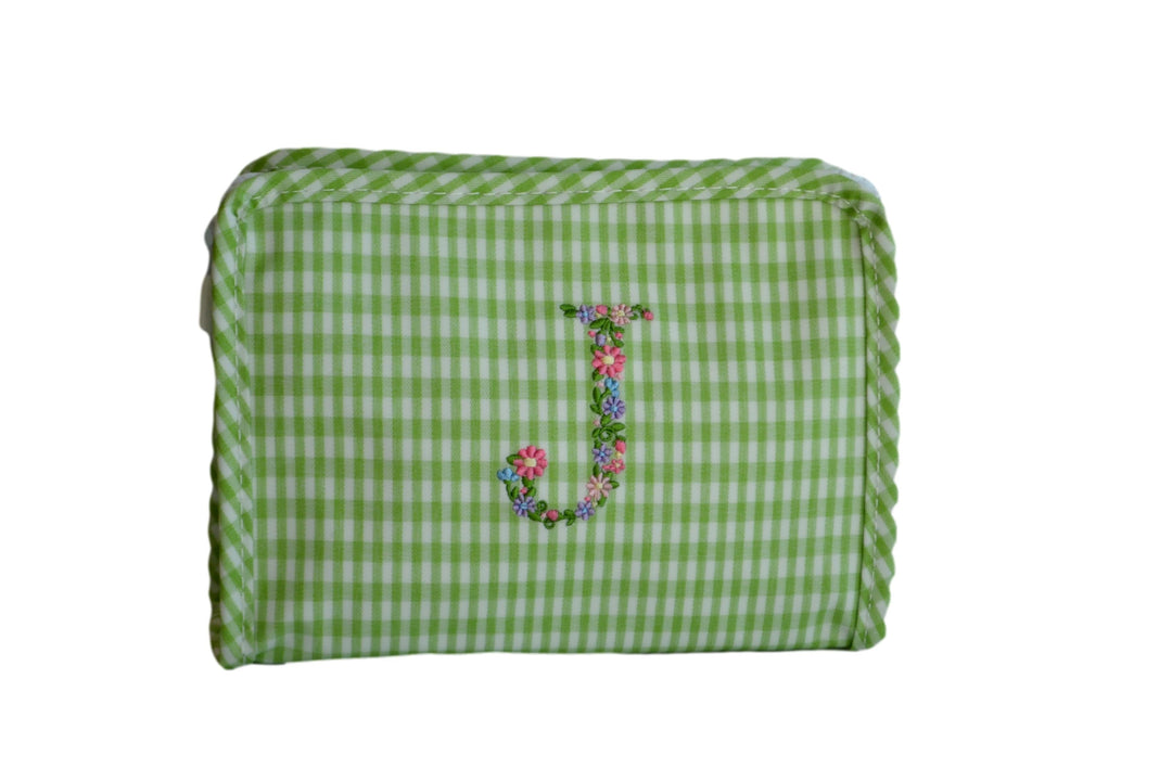 Monogram Roadie Small - Gingham Leaf New! J