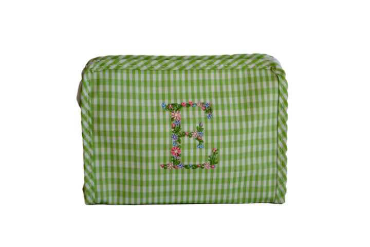 Monogram Roadie Small - Gingham Leaf New! E