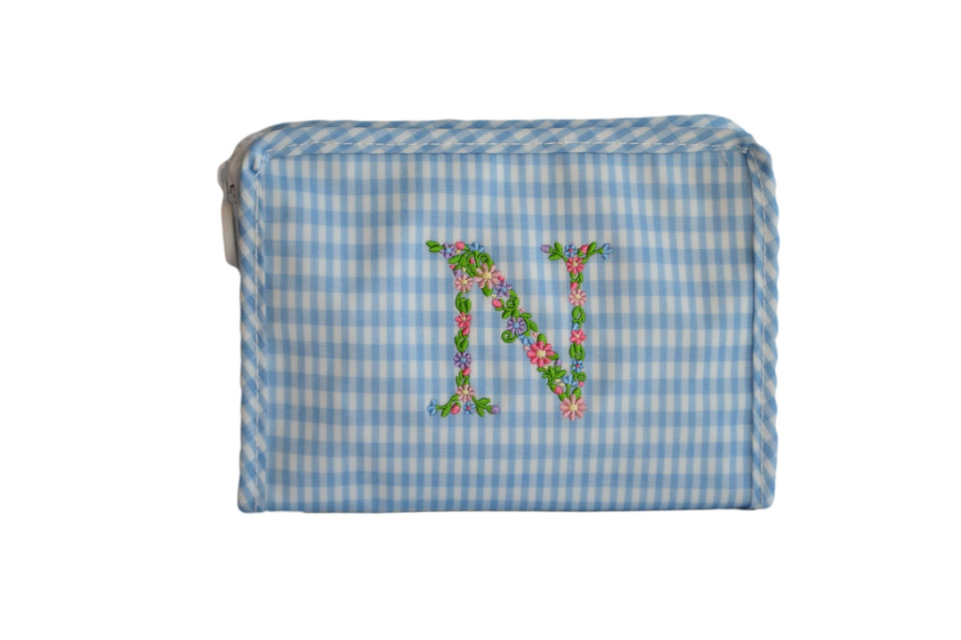 Monogram Roadie Small - Gingham Mist New!