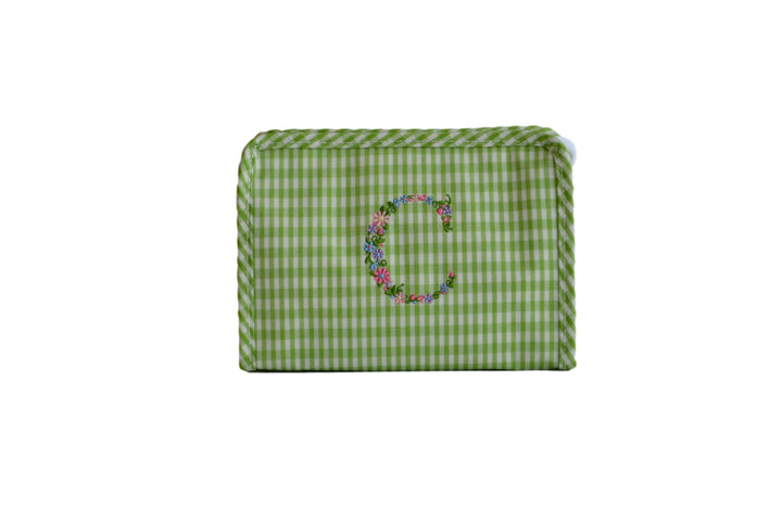 Monogram Roadie Small - Gingham Leaf New! C