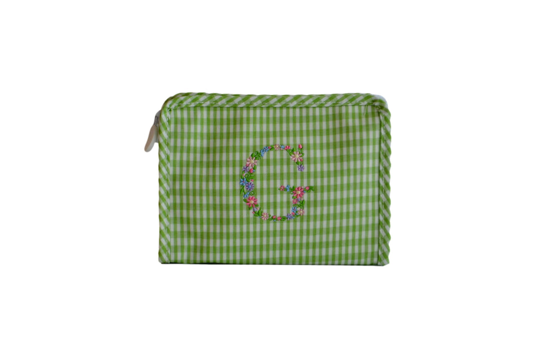 Monogram Roadie Small - Gingham Leaf New! G