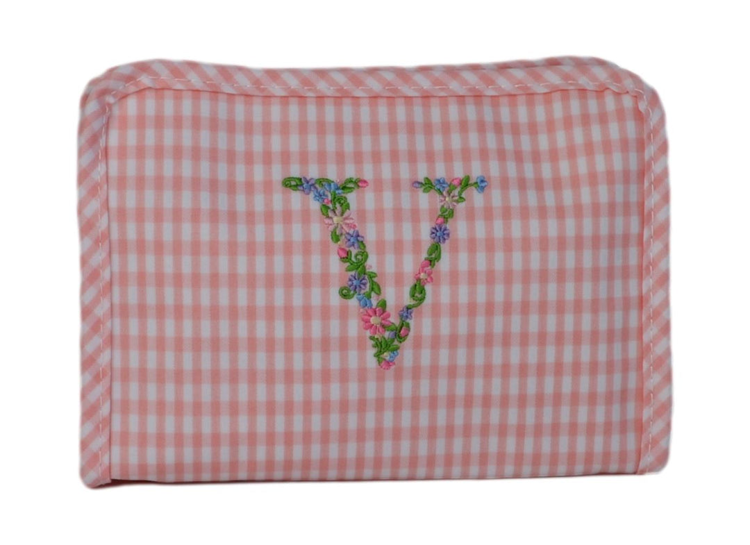 Monogram Roadie Small - Taffy Gingham New! V