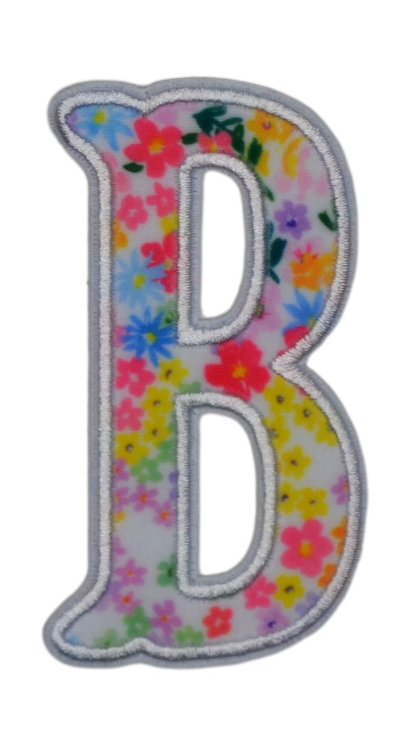 Letter Appliqués - Meadow Floral