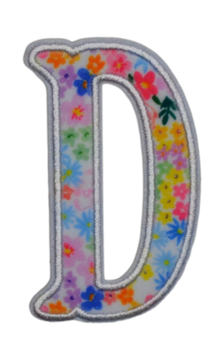 Letter Appliqués - Meadow Floral