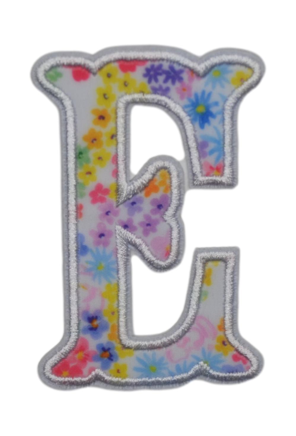 Letter Appliqués - Meadow Floral