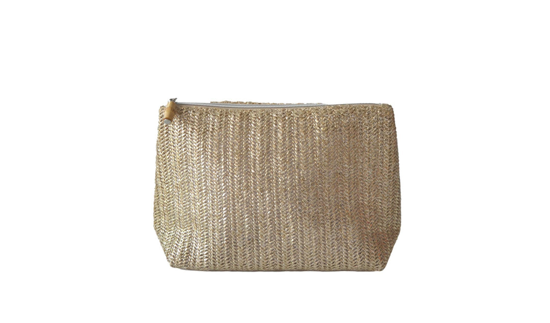 Clutch Straw - Metallic Gold Metallic Gold