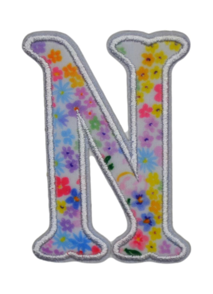 Letter Appliqués - Meadow Floral