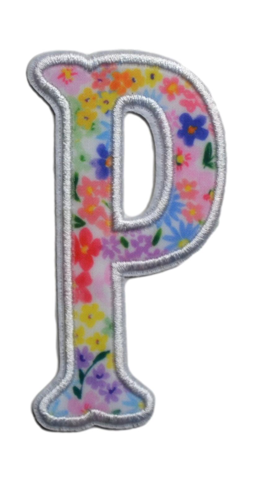 Letter Appliqués - Meadow Floral