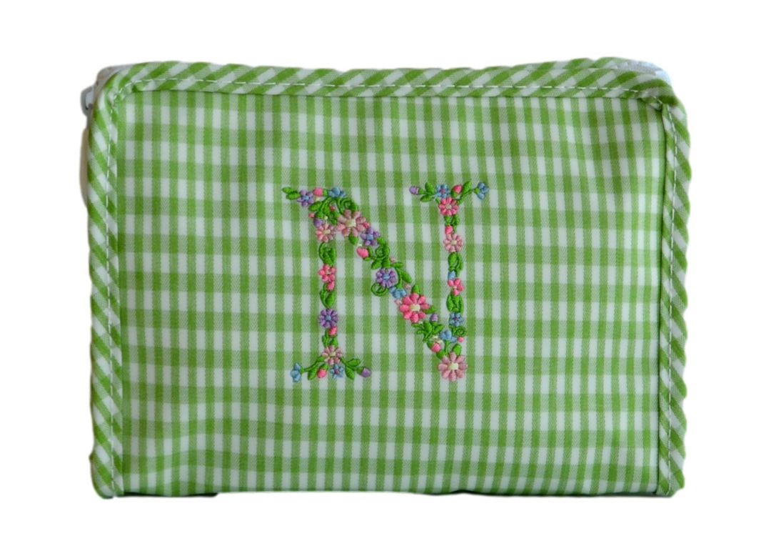 Monogram Roadie Small - Gingham Leaf New! N