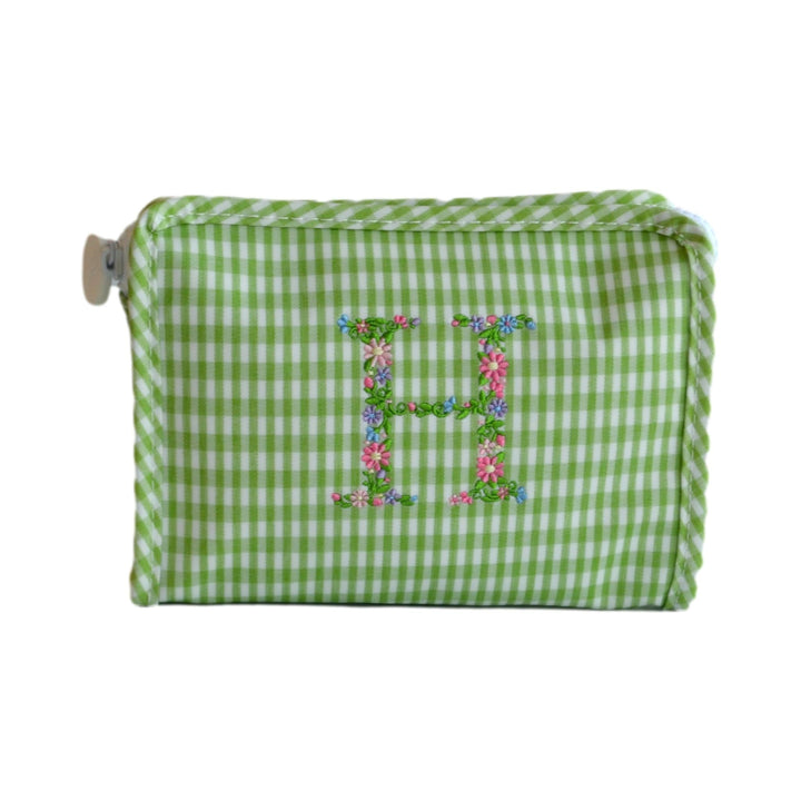 Monogram Roadie Small - Gingham Leaf New! H