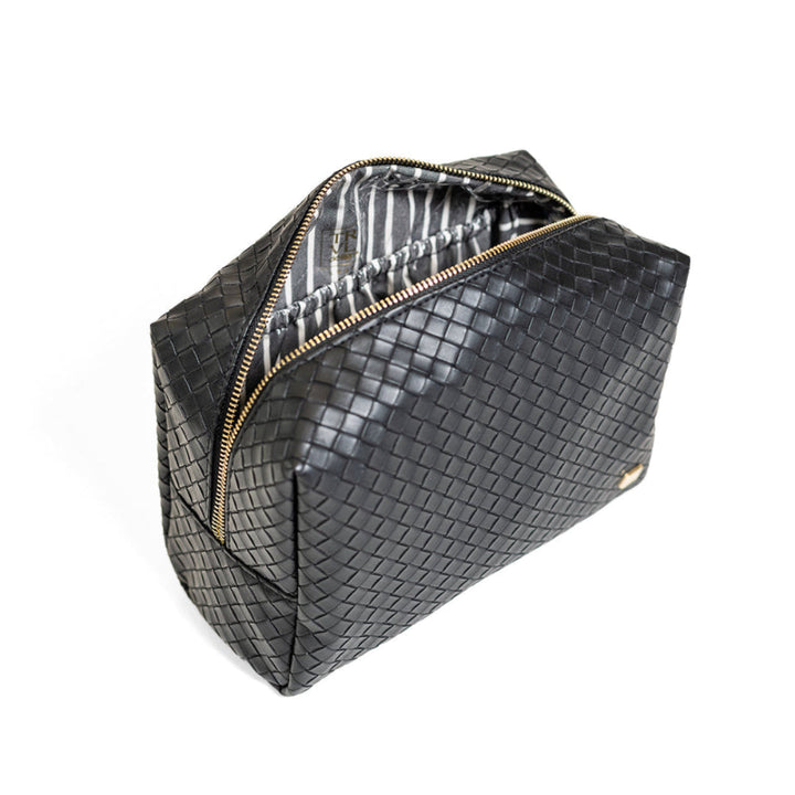 Cosmetic Bag - Everyday Bag - Woven Jet
