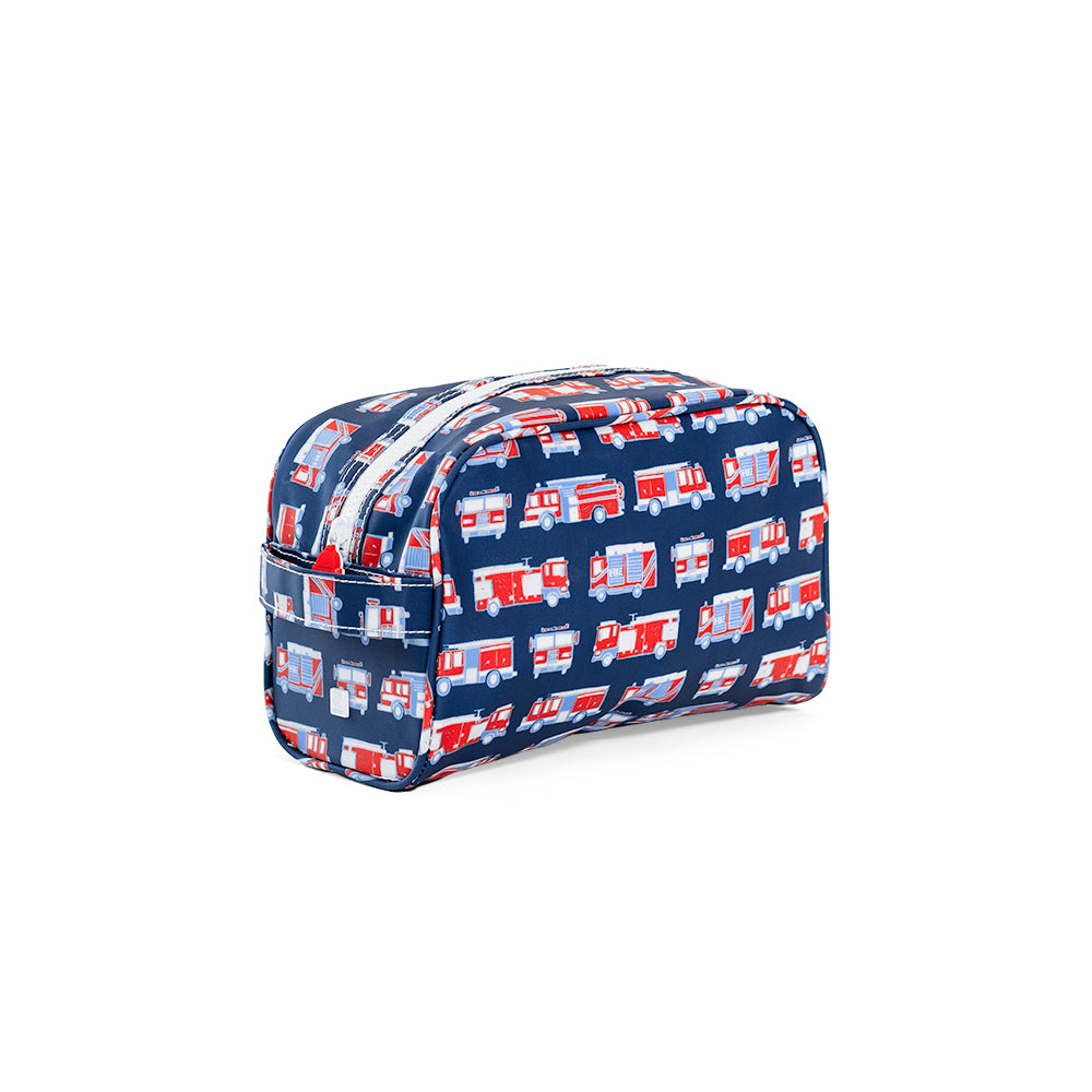 Dopp Bag - Stowaway Toiletry Bag - Fire Engine