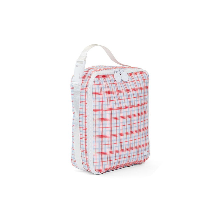 Lunch Box Insulated - Classic Plaid Red