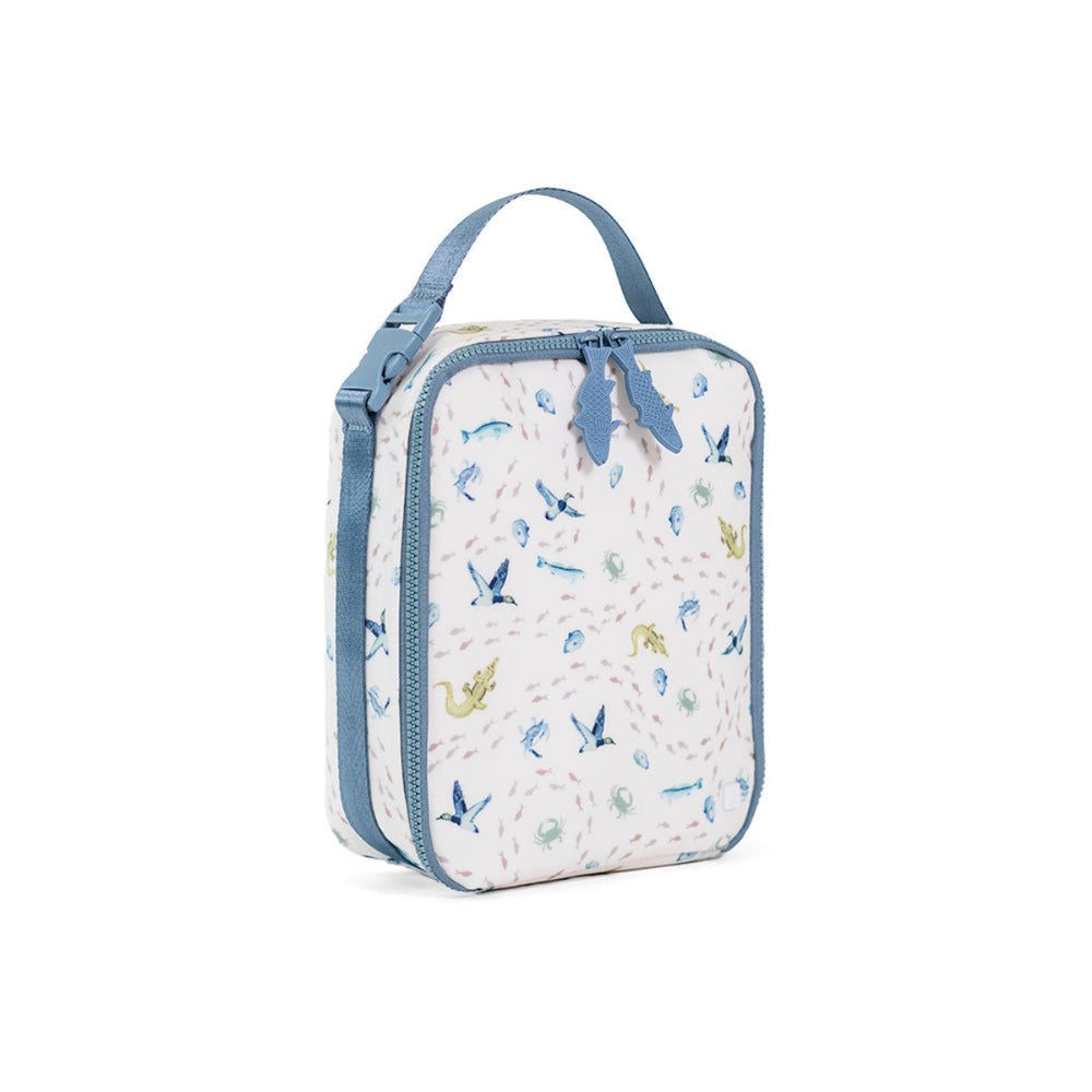 LUNCH BOX Insulated Lunch Bag - COASTAL TIDES - Lunch Bags