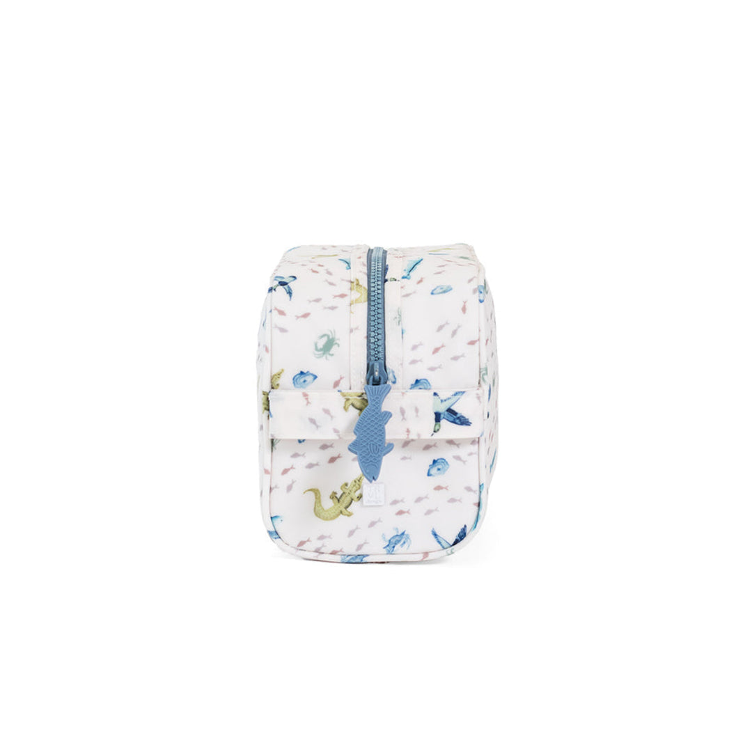 STOWAWAY Toiletry Bag - COASTAL TIDES - Cosmetic &amp; Toiletry Bags
