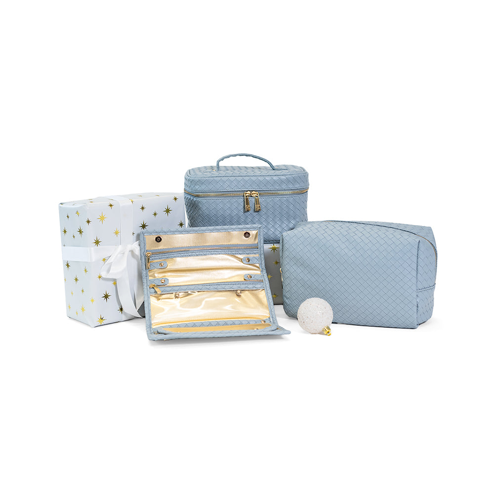 Luxe Woven Bundle - Bleu