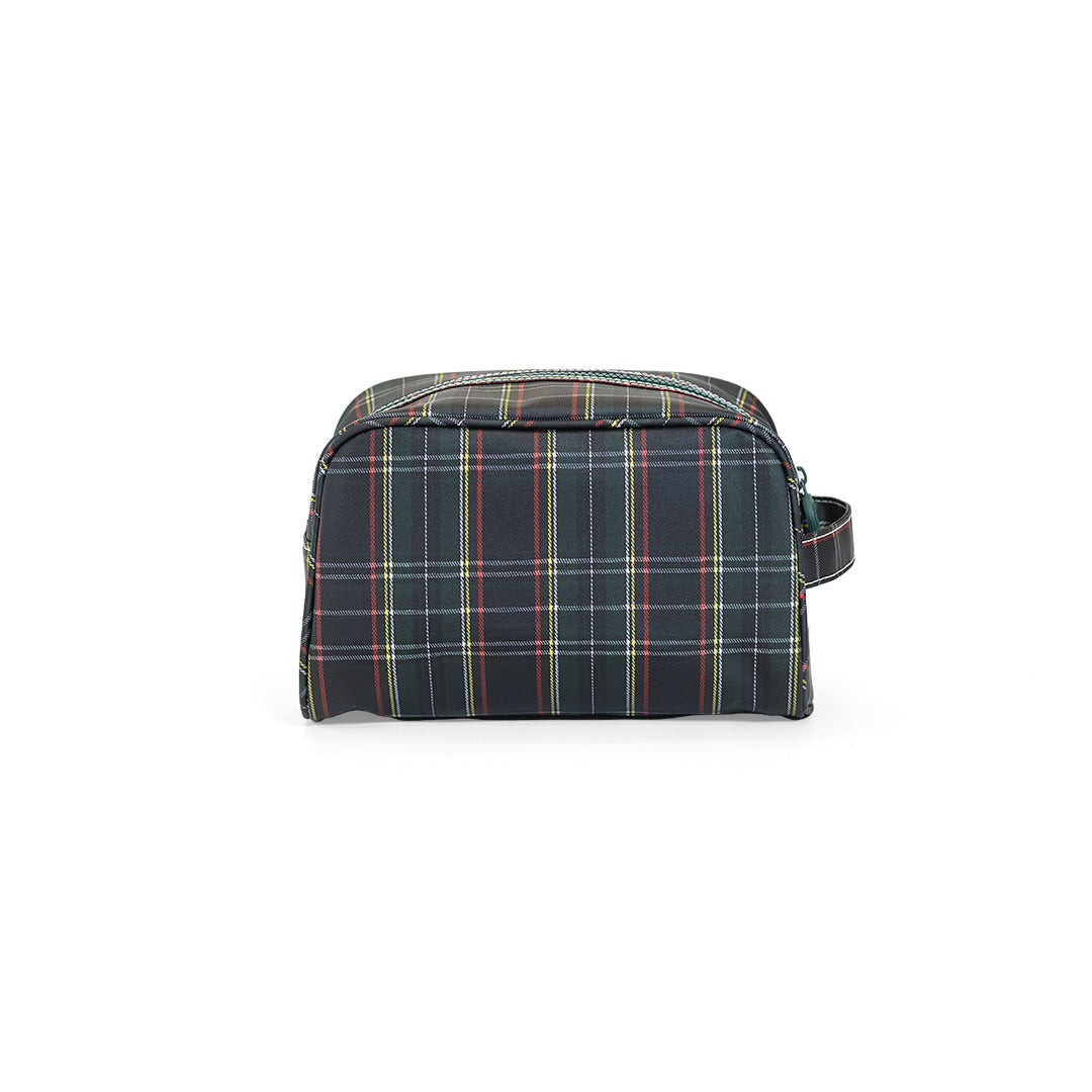 Dopp Bag - Stowaway Toiletry Bag - Cambridge Plaid