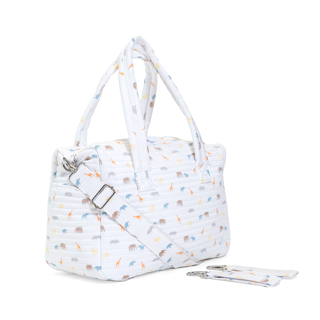 Quilted Stroller Bag - Safari