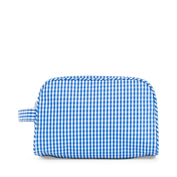 Dopp Bag - Stowaway - Gingham Royal