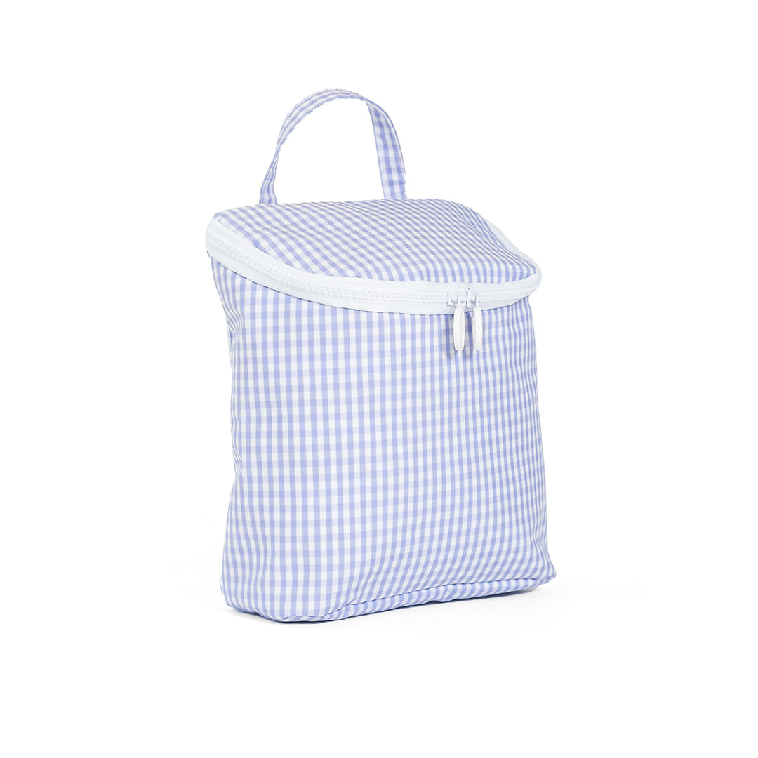 Insulated Lunch Bag - Take Away - Gingham Lilac
