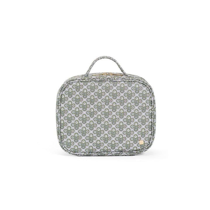 LUXE TRVL 2 Cosmetic Toiletry Case - SURREY with Green Pinstripe Liner - Cosmetic &amp; Toiletry Bags