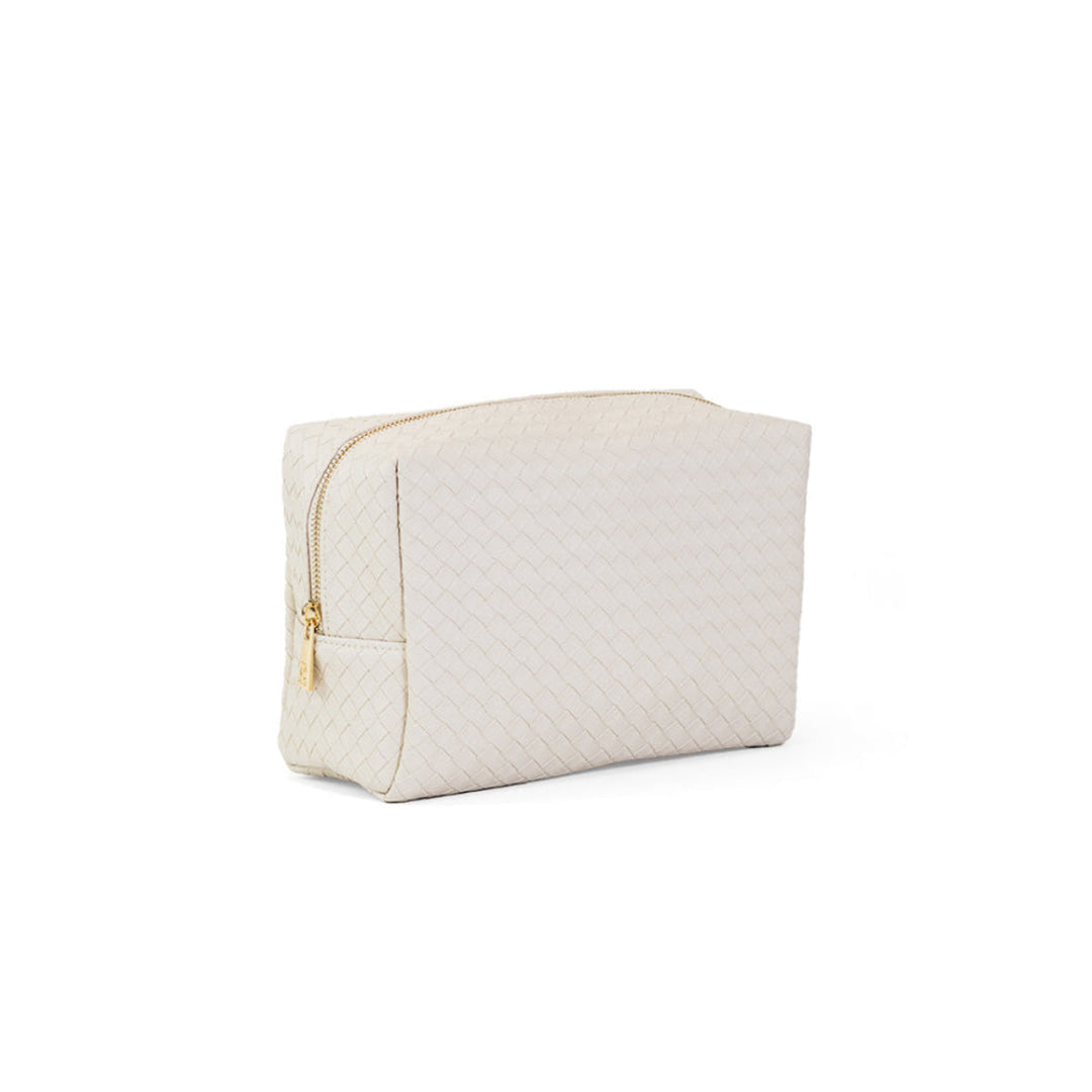 Cosmetic Bag - Everyday Bag - Woven Sand
