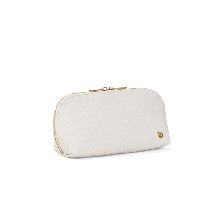 Cosmetic Bag Set - Duo Case - Woven Sand