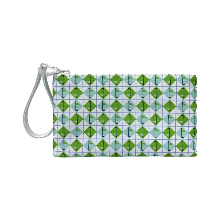 DITTY WRISTLET - TEE TIME AQUA GREEN DIAMOND