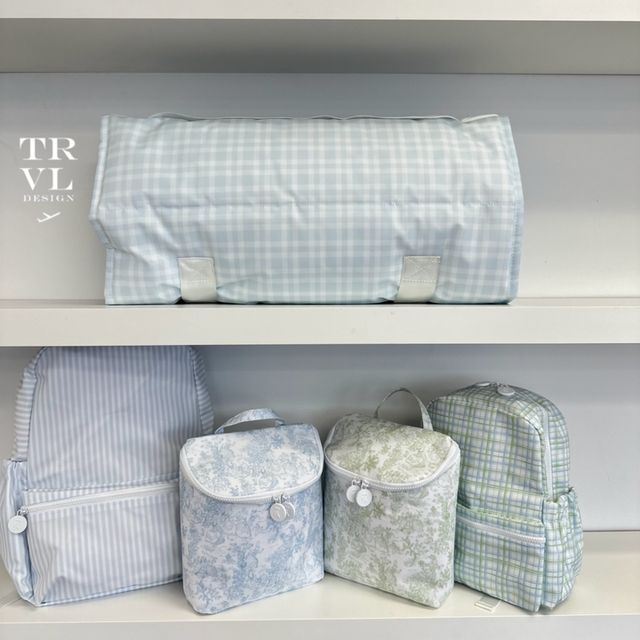 Nap Mat - Rest Up! Pimlico Plaid Blue *New! *Pre-Order 6/05 Ship
