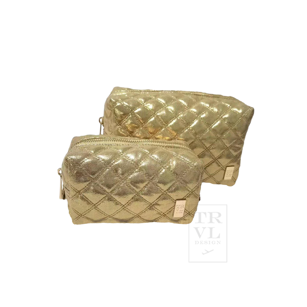 LUXE DUO DOME SET - QUILTED GOLD