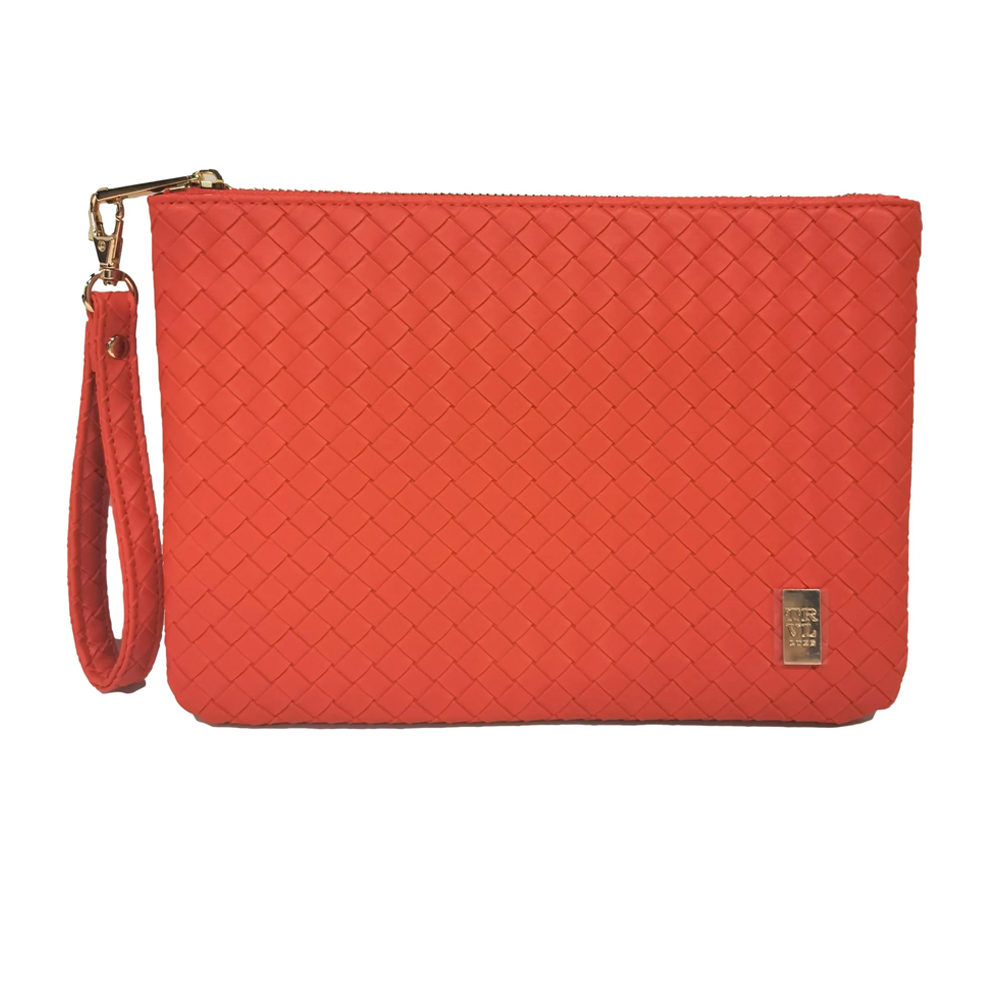 LUXE GO-GO WRISTLET - TRAME WOVEN PAPAYA  NEW!!