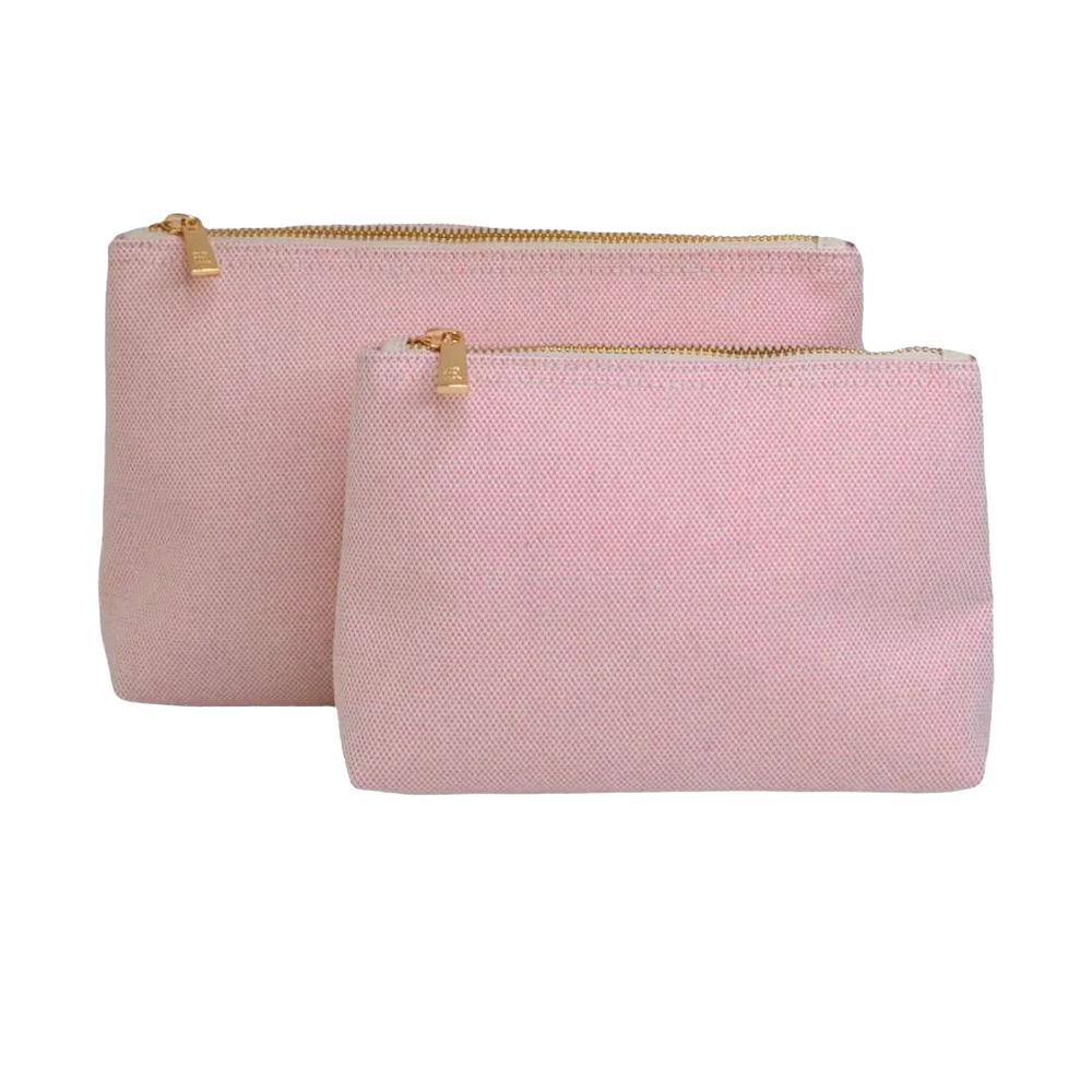 LUXE LINEN DUO SET - FLAMINGO