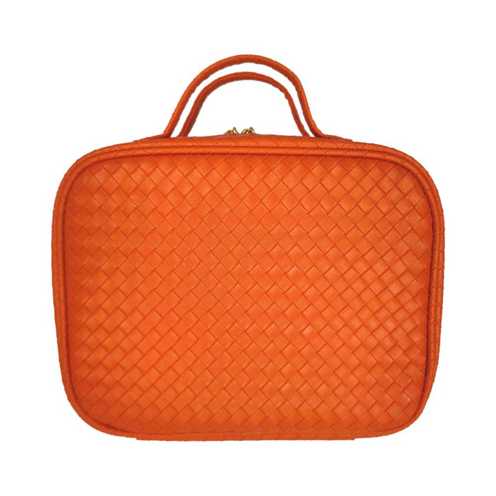 LUXE TRVL2 CASE - WOVEN PAPAYA - New & Larger Than Our Original