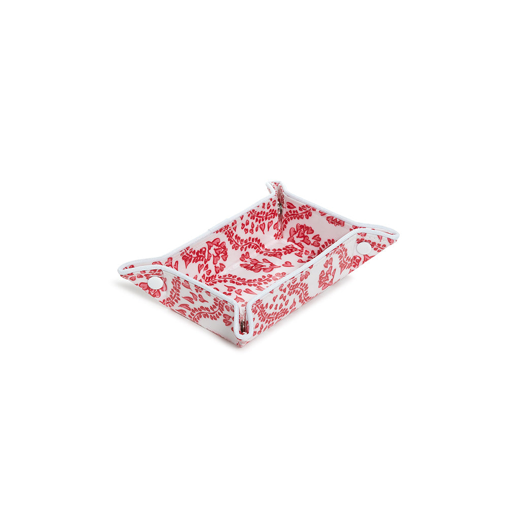 Luxe Gloss Tray Set - All Heart Red Cosmetic & Toiletry Bags
