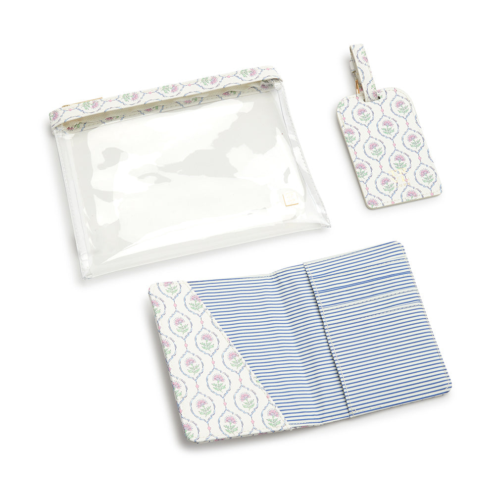 LUXE SAFFIANO TRVL 3PC SET - ANTIBES