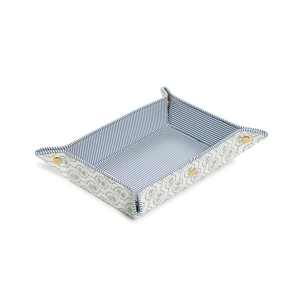 LUXE SAFFIANO TRAY SET - ANTIBES